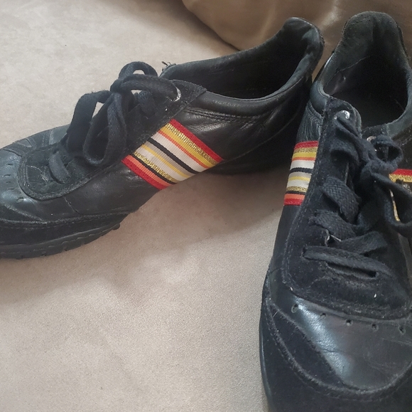 DIESEL sneakers black leather and rubber - Picture 12 of 12